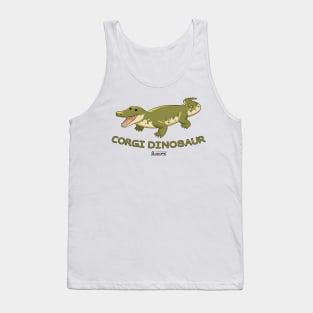 Corgi Dinosaur Tank Top